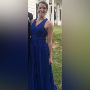 Blue Azazie Bridesmaid Dress. Size 2.